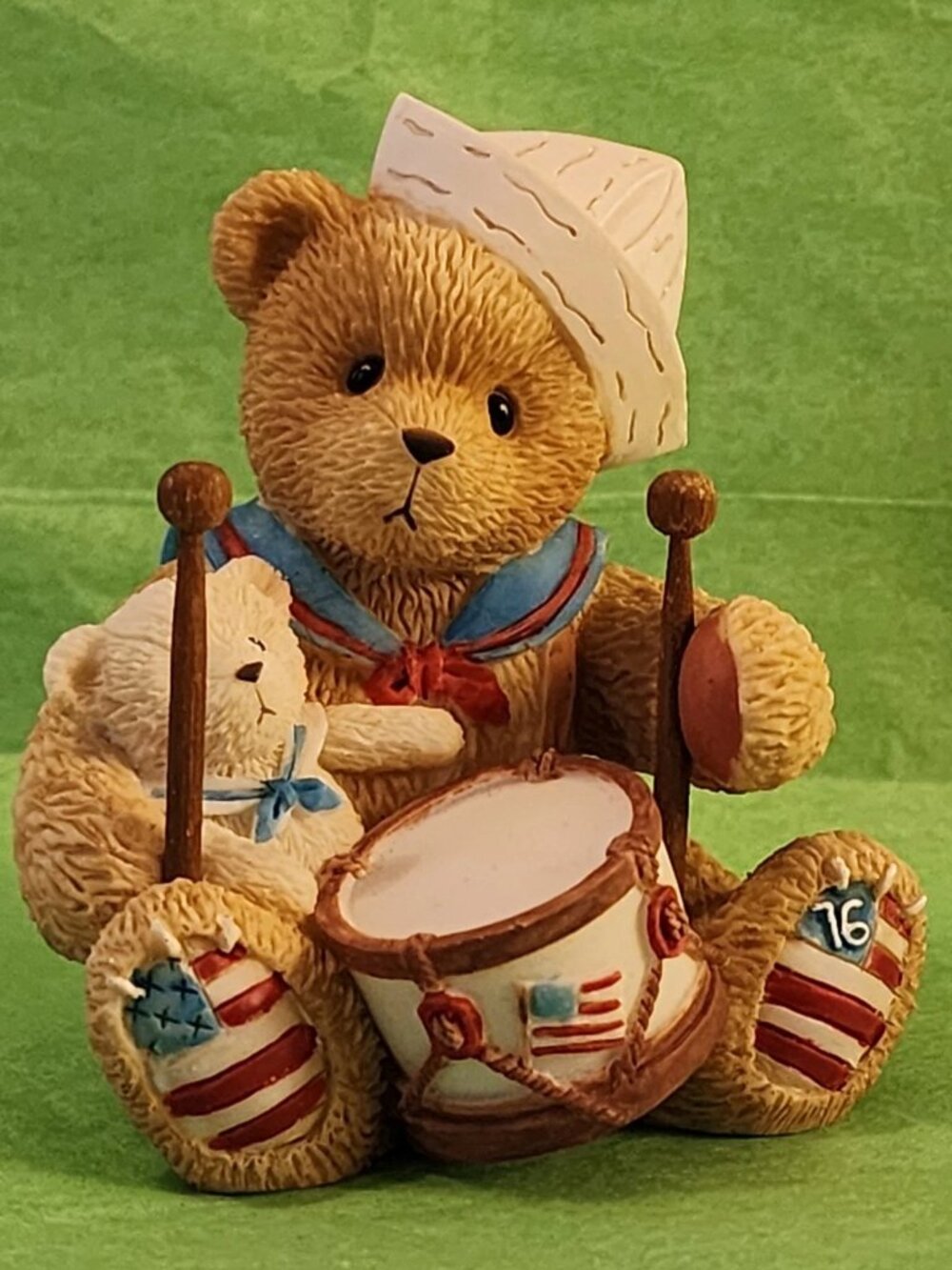 2001 10th Anniversary Enesco Cherished Teddies Gregory "From Sea to Shining Sea"